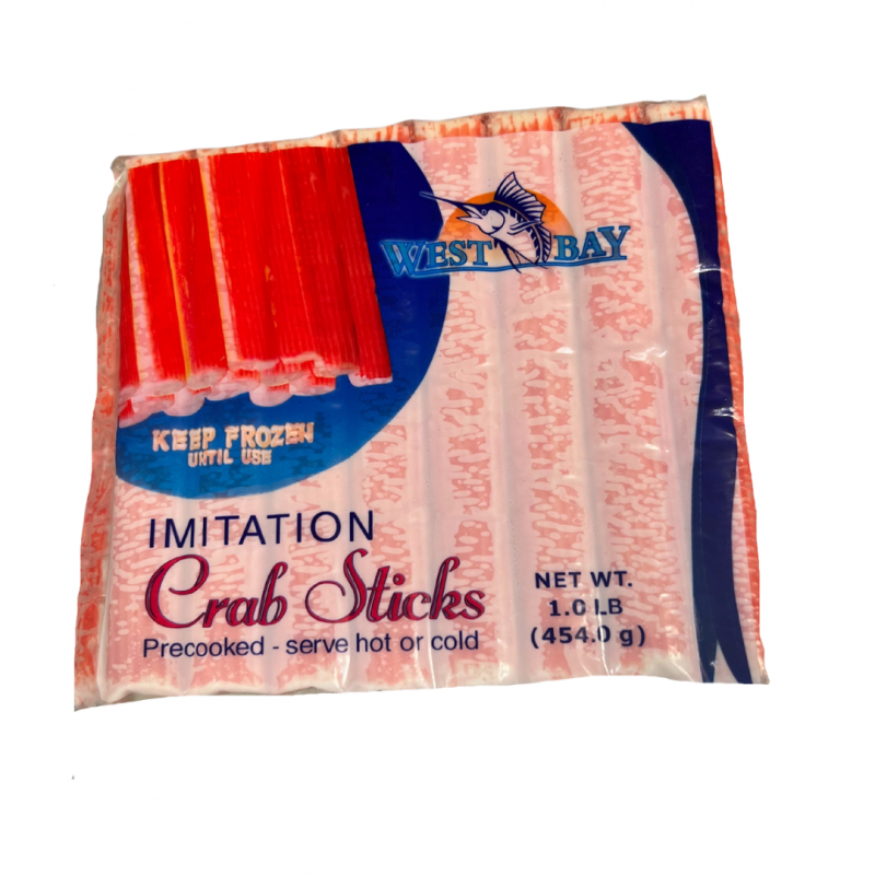 WEST BAY IMITATION CRAB STICKS 16OZ