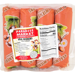 VEAL WIENERS PARADISE MARKET