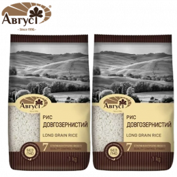"AUGUST" LONG GRAIN RICE 1KG