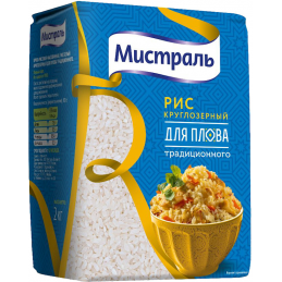 RICE FOR PILAF 2 KG "MISTRAL"