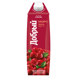 "DOBRIY" MORS CRANBERRY 1L