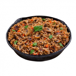 BUCKWHEAT WITH MUSHROOMS &...