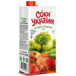 STRAWBERRY-PEACH JUICE 1L...