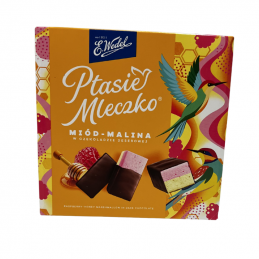 PTASIE MLECZKO MALINA 340G