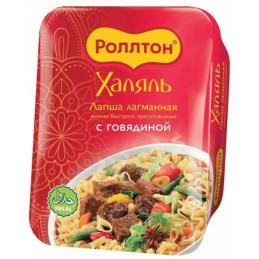 ROLLTON NOODLES BEEF FLAVOR...