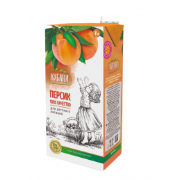 "KUBANA" JUICE "PEACH" 1L