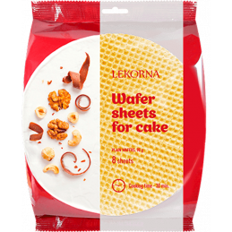 "LEKORNA" WAFERS ROUND 90G