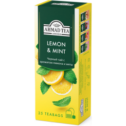 "AHMAD" BLACK TEA LEMON -...