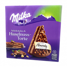 ALMONDY MILKA HAZELNUT CAKE...