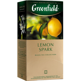 GREENFIELD TEA LEMON SPARK...