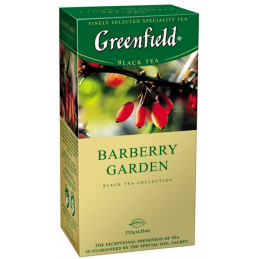 GREENFIELD TEA BARBERRY...
