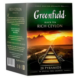 GREENFIELD RICH CEYLON TEA...