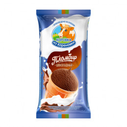 CHOCOLATE PLOMBIR WAFER CUP...