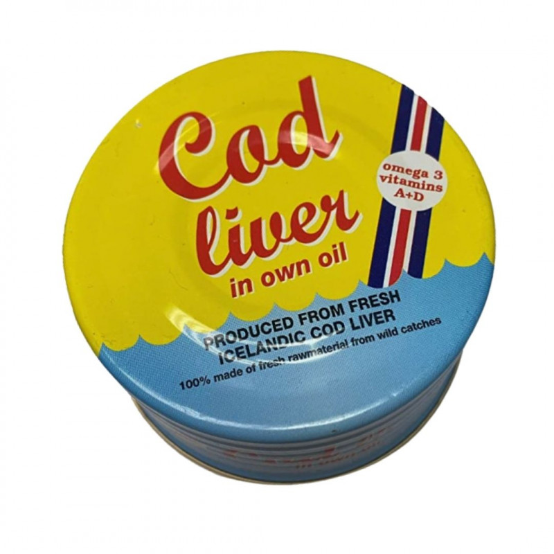 COD LIVER IN OWN OIL 190G E/O