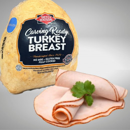 CARVING READY TURKEY BREAST...