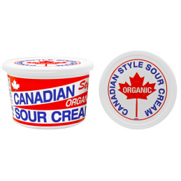 SOUR CREAM CANADIAN STYLE...