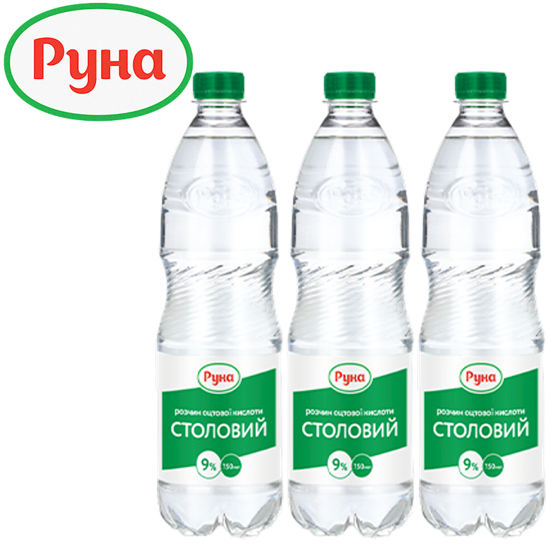 "RUNA" TABLE VINEGAR 9 750ml