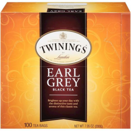 TWININGS EARL GREY TEA 100TB