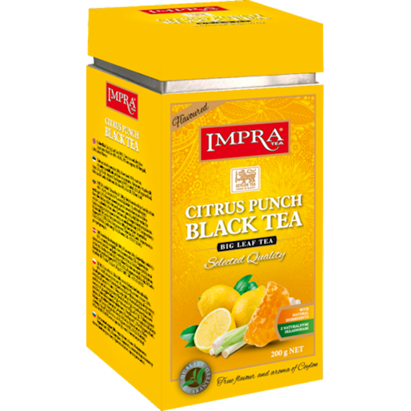 IMPRA TEA CITRUS PUNCH 200G METTAL TIN