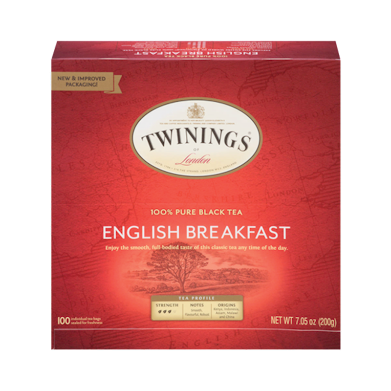 TWININGS ENGLISH BREAKFAST TEA 100TB