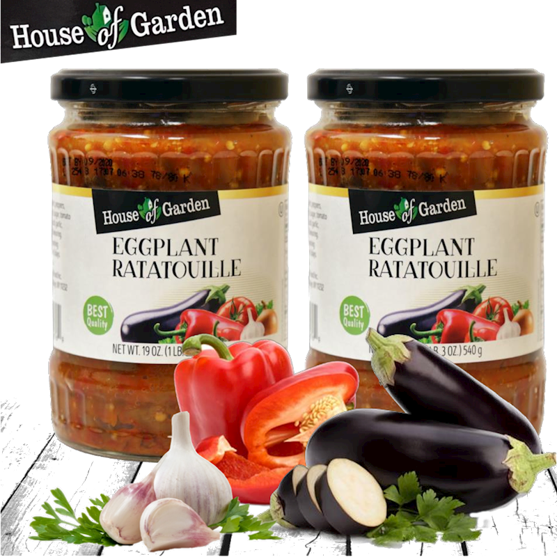 HOUSE OF GARDEN EGGPLANT RATATOUILLE 540G