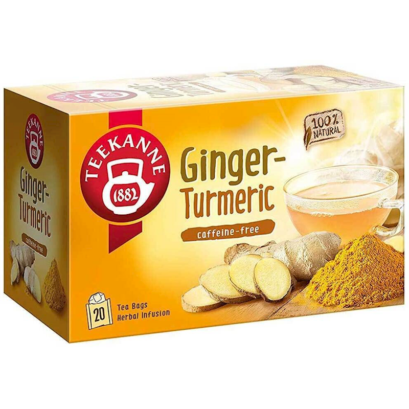 TEEKANNE GINGERTURMERIC TEA 20TB