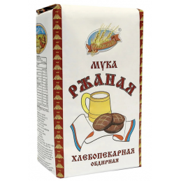 RYE FLOUR 1KG RUSSKOE POLE