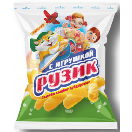 RUZIK CORN STICKS W TOY 60G