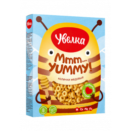 UVELKA RINGS HONEY FLAVOR 200G