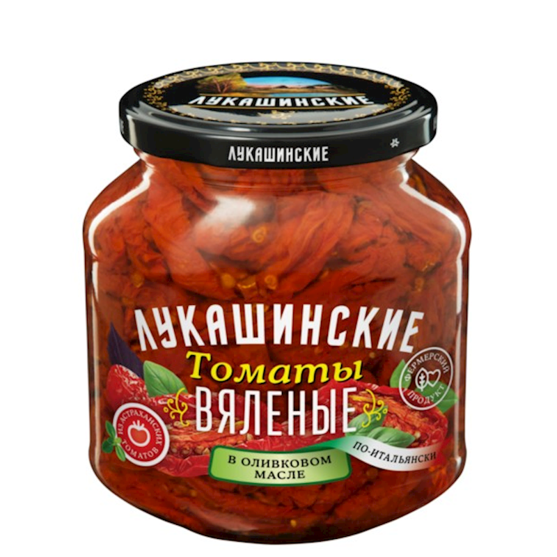 LUKASHINSKIE SUN DRIED TOMATOES IN OLIVE OIL 330G