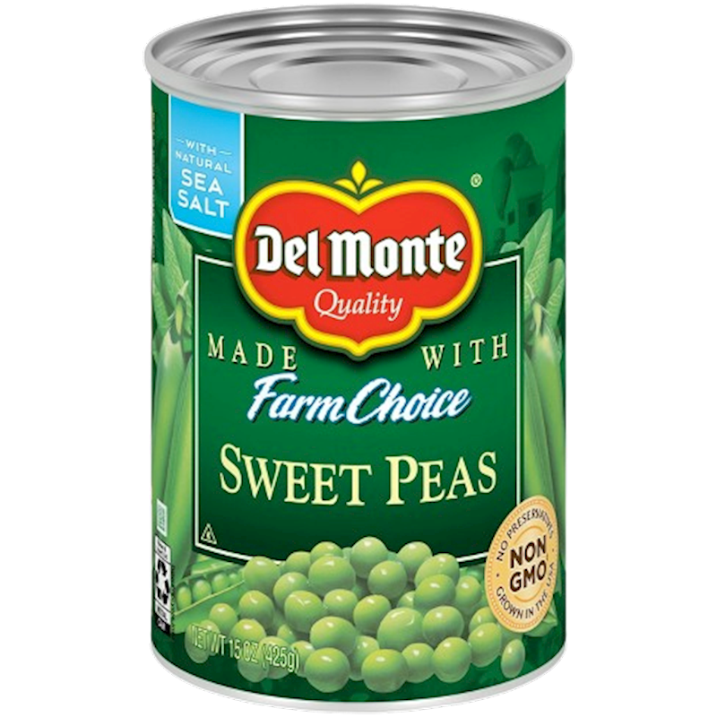 GREEN PEAS SWEET 425GR DEL MONTE