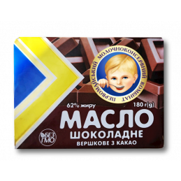 CHOCOLATE BUTTER 62% 180G PMK