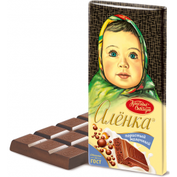 ALENKA AIRATED CHOCOLATE 95 G