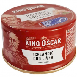 KING OSCAR COD LIVER 190 GR
