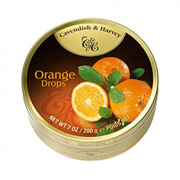 CANDY DROPS 200GR ORANGE
