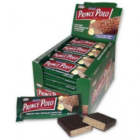 PRINCE POLO XXL HAZELNUT 28PC