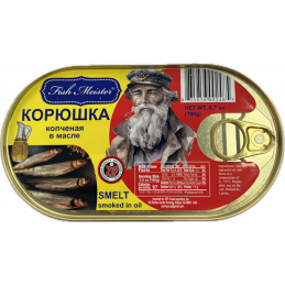 SMOKED SMELT IN OIL 190G...