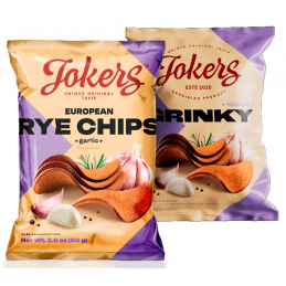 EUROPEAN RYE CHIPS GARLIC...