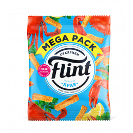 FLINT BREAD CRISPS CRAB...