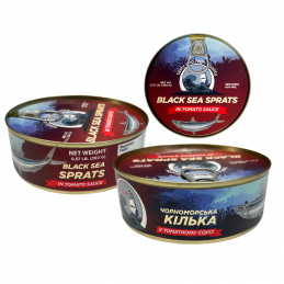 BLACK SEA SPRATS IN TOMATO...