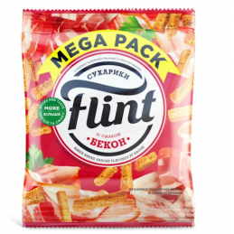 FLINT BREAD CRISPS BACON...