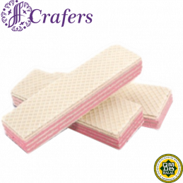 WAFERS WITH RASPBERRY...