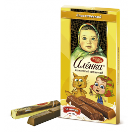 ALENKA CHOCOLATE STICKS 90G