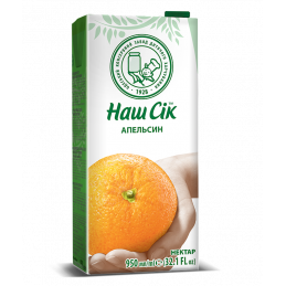 NASH JUICE ORANGE 950ML