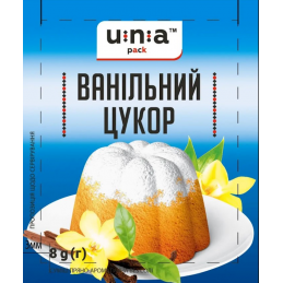 VANILLA SUGAR 8G UNA PACK