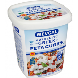 MEVGAL GREEK FETA CUBES 150G