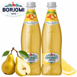 BORJOMI PEAR 500ML GLASS...