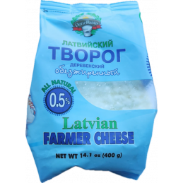 LATVIAN FARMER CHEESE 0.5%...
