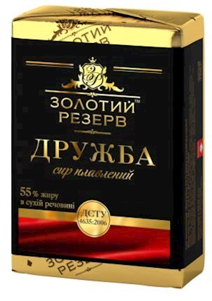 GOLD REZERV PROCESSED CHEESE "DRUZHBA" 70G