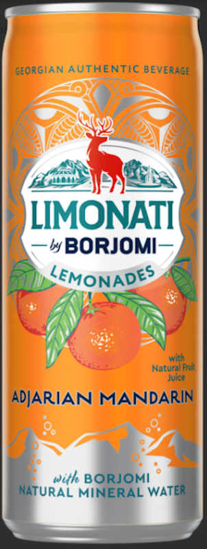 LIMONATI BORJOMI MANDARIN 330ML